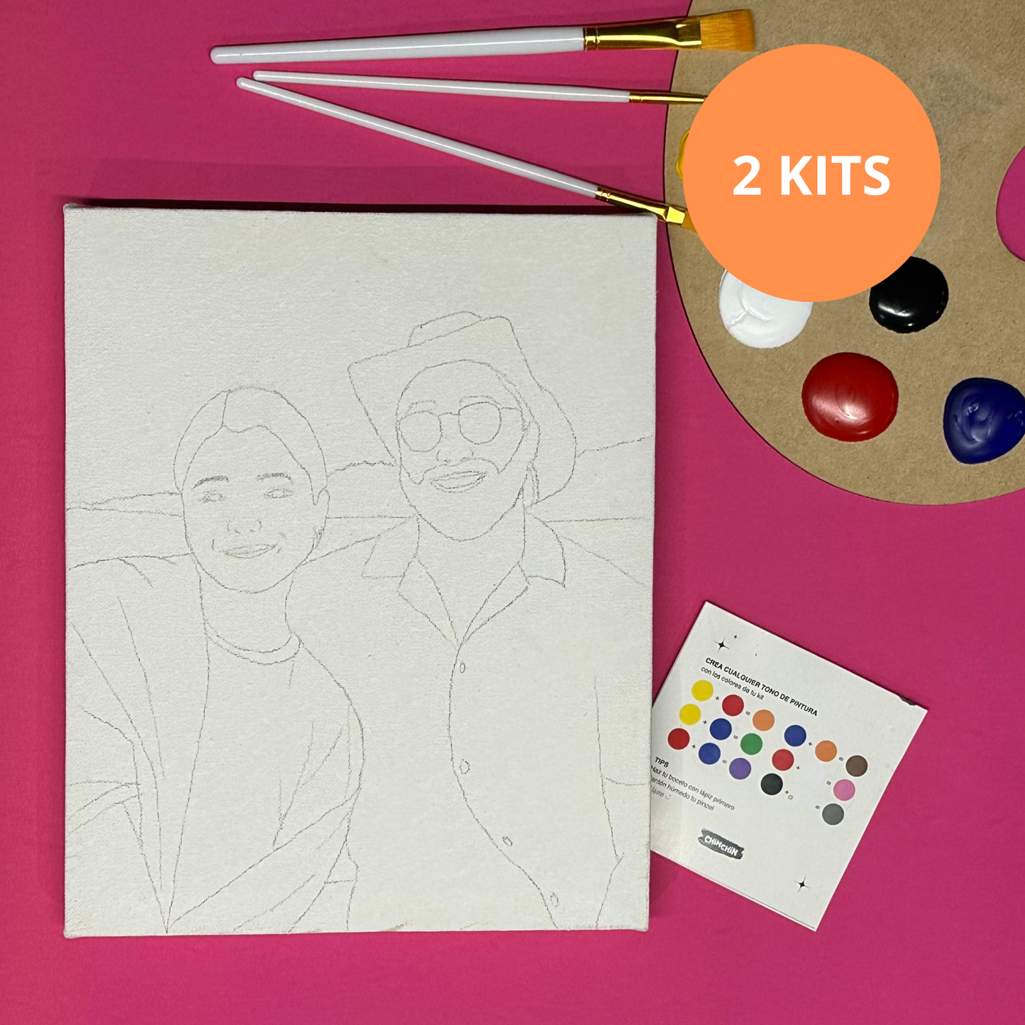 2 Kits Pinta tu Foto