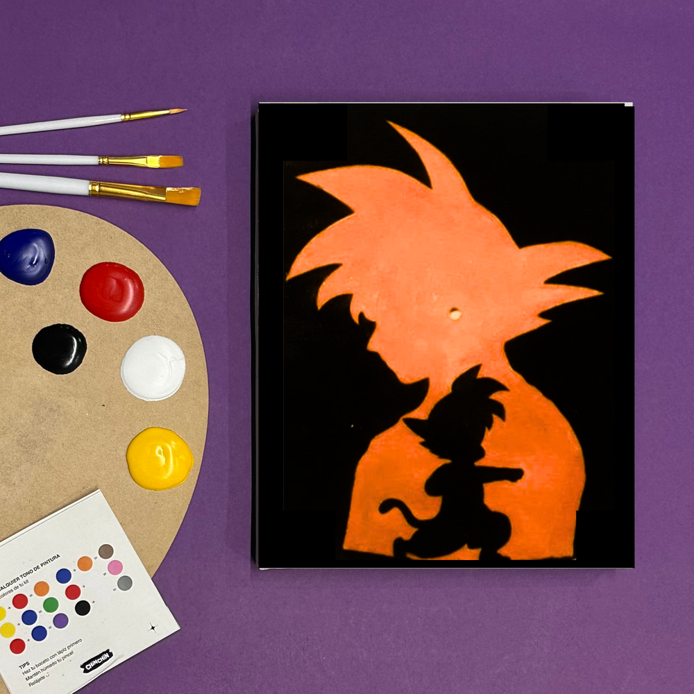 Pinta tu Cuadro de Dragon Ball